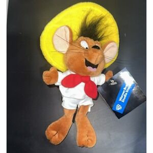 Warner Brothers 1998 Looney Tunes SPEEDY GONZALES 10 inch  Plush NWT